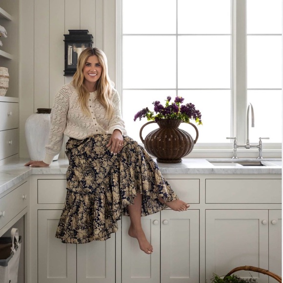 Sezane Sakura Floral Skirt - Picture 7 of 7